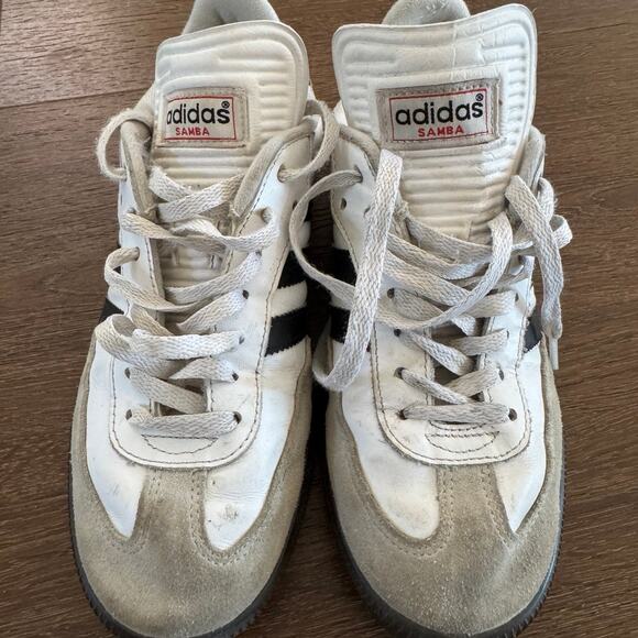 Adidas Samba White Mens Sz 7.5 - Picture 5 of 5